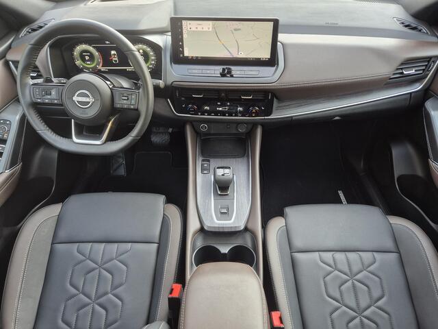 Nissan QASHQAI 1.3 MHEV Xtronic Tekna Automaat / Cold Pack / Nieuw model / Facelift / HUD / Trekgewicht 1800 kg / Rondomzicht camera / Stuur-, Stoel en voorruitverwarming / Elektrische achterklep / Keyless Entry/Start / Adaptief CC /
