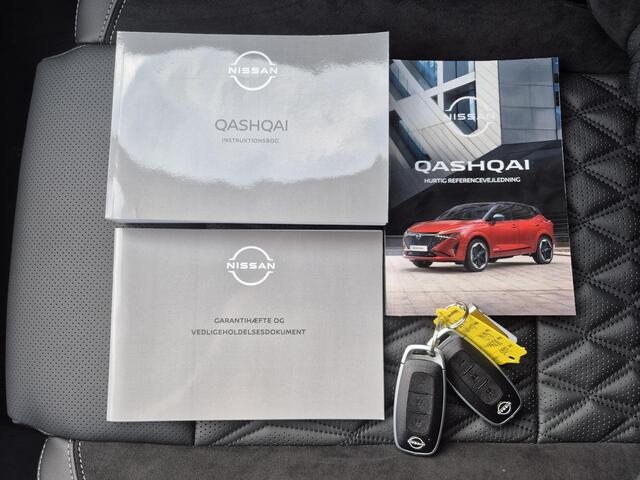 Nissan QASHQAI 1.3 MHEV Xtronic Tekna Plus Automaat / HUD / Nieuw model / Facelift / Panoramadak / Trekgewicht 1800 kg / Rondomzicht camera / Stuur-, Stoel en Voorruitverwarming / Adaptief CC / Bose Audio Systeem / Elektrische achterklep /