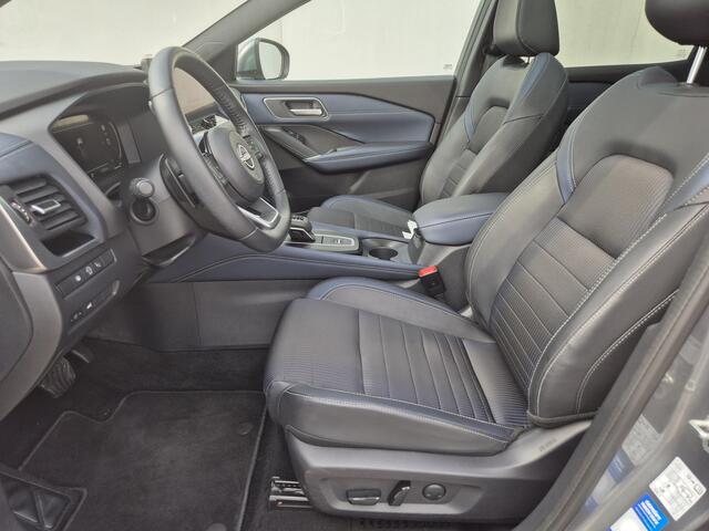 Nissan QASHQAI 1.3 MHEV Xtronic Tekna Automaat / Cold Pack / Design Pack / HUD / Panoramadak / Trekgewicht 1800 kg / Apple Carplay Android Auto / Stuur-, Stoel en Voorruitverwarming / Rondomzicht camera / Elektrische achterklep /