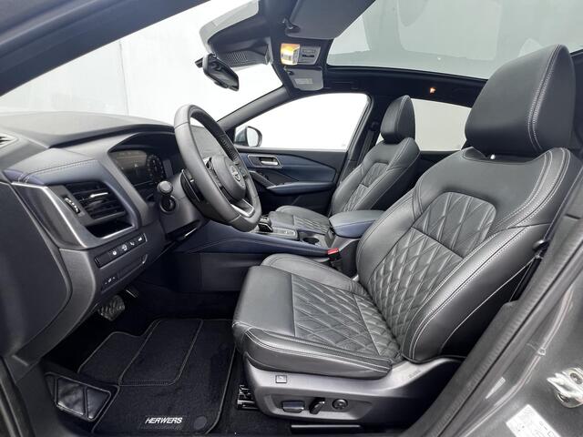 Nissan QASHQAI 1.3 MHEV Xtronic 158 Tekna Plus Automaat / Dealer onderhouden / Panorama dak / Cold Pack / Adapt. CC / Camera 360° / HUD / Navigatie / Apple Carplay Android / 19" LM wielen met All Season banden /