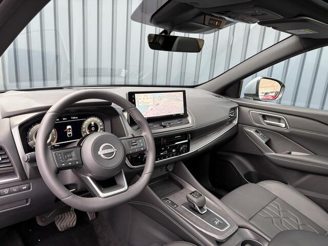 Nissan QASHQAI 1.3 MHEV Xtronic Tekna Plus | Elk A-klep | Leder | 360 Camera | Adapt. Cr. | Stoelgeheugen | Prijs Rijklaar!!