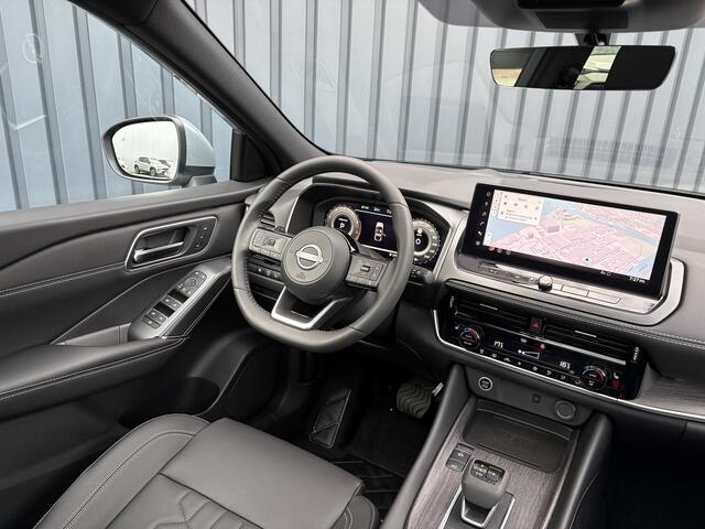 Nissan QASHQAI 1.3 MHEV Xtronic Tekna Plus | Elk A-klep | Leder | 360 Camera | Adapt. Cr. | Stoelgeheugen | Prijs Rijklaar!!