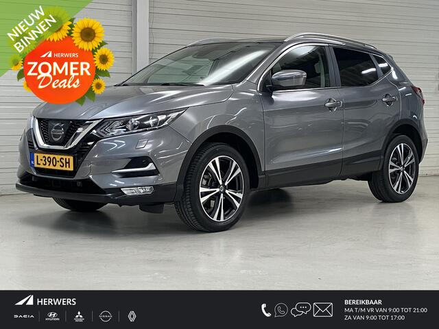 Nissan QASHQAI 1.6 N-Connecta / Panoramadak / Navigatie / 360 Graden Camera / Stoelverwarming / Trekhaak 1500 KG /