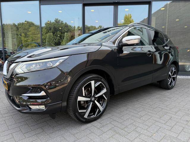 Nissan QASHQAI 1.2 TEKNA +,Pano,Luxe Leder,LED,360 cam,BLIS,Lane ass.,Trekhk,BOSE