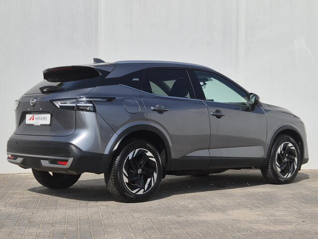 Nissan QASHQAI 1.3 MHEV Xtronic N-Connecta Automaat / Nieuw Model / Facelift / Cold Pack / Pack Easy / HUD / Trekgewicht 1800 kg / Elektrische achterklep / Rondomzicht camera / Apple Carplay Android Auto / Stuur-, Stoel en Voorruitverwarming /