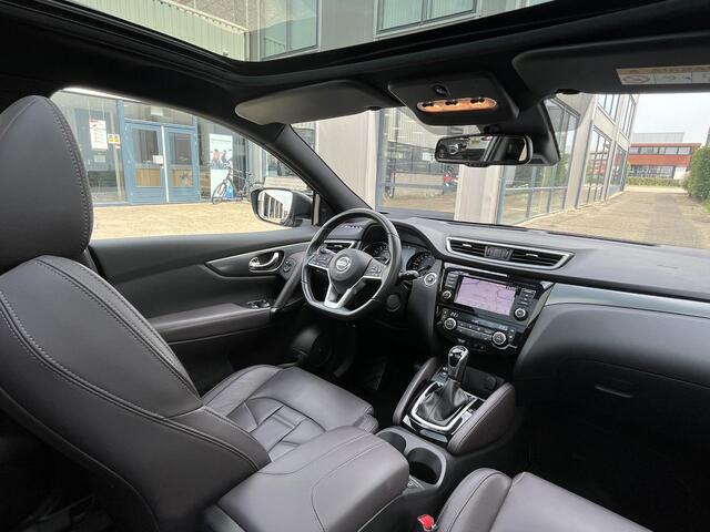 Nissan QASHQAI 1.3 DIG-T Tekna + | Navi/Leder/Pano.Dak/Clima/Cruise/19"/Apple CarPlay-Android Auto