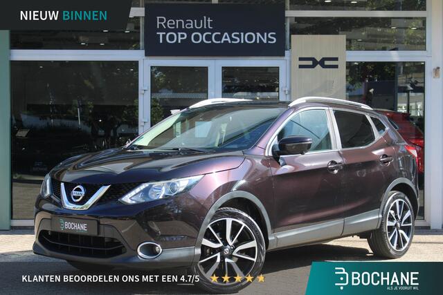 Nissan QASHQAI 1.2 N-Connecta Afneembare Trekhaak | Panorama dak | CruiseControl | Climate Control | Navigatie | 360 graden camera | Parkeersensoren