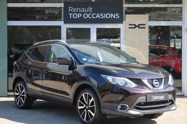 Nissan QASHQAI 1.2 N-Connecta Afneembare Trekhaak | Panorama dak | CruiseControl | Climate Control | Navigatie | 360 graden camera | Parkeersensoren