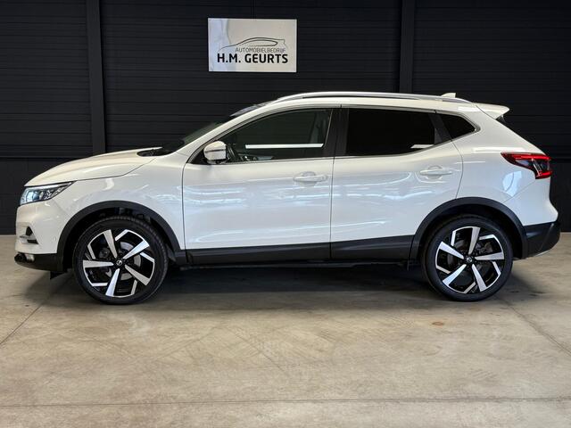 Nissan QASHQAI 1.3 DIG-T Tekna Pano 19Inch Navi 360Cam Cruise Zeer Compleet! Fully Serviced!
