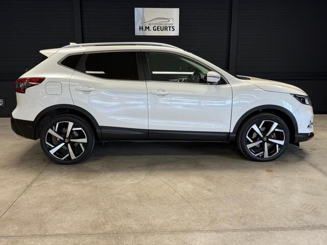 Nissan QASHQAI 1.3 DIG-T Tekna Pano 19Inch Navi 360Cam Cruise Zeer Compleet! Fully Serviced!