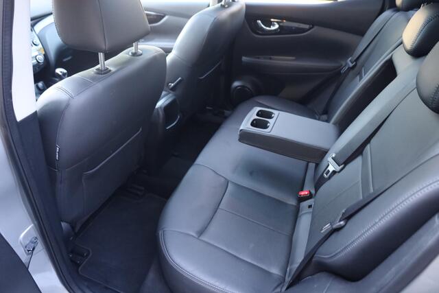 Nissan QASHQAI 1.2 Tekna + PANO 360-CAMERA TREKHAAK LEER RUIT/STOELVERW 19"LMV NAVI CRUISE 2xPDC 2xKEYLESS DODEHOEK NAP ENZ.