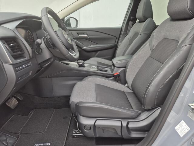 Nissan QASHQAI 1.3 MHEV Xtronic N-Connecta Automaat / HUD / Nieuw Model / Facelift / Design Pack / Cold Pack / Allseason banden / Trekgewicht 1800 kg / Stuur-, Stoel en Voorruitverwarming / Elektrische achterklep /Rondomzicht camera / Adaptief CC /