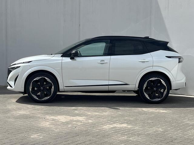 Nissan QASHQAI 1.3 MHEV Xtronic N-Design Automaat / ¤4.000,- Nissan Voorraadvoordeel / NIEUW uit voorraad leverbaar! / Panoramadak / Googlemaps Navigatie / 360° Camera / Stuur- en Stoelverwarming voor / Voorruit Verwarming / Adaptieve Cruise Control / Climate Control / 