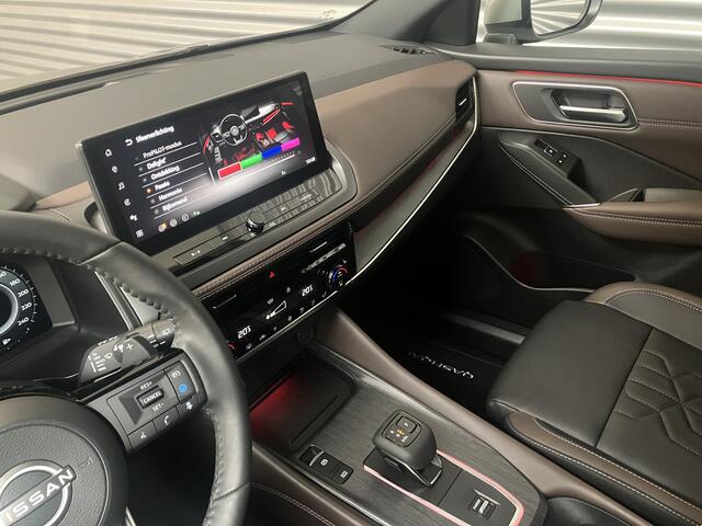 Nissan QASHQAI 1.3 MHEV XTRON TEKNA/LEER/HEAD-UP/360 CAM/STOEL MEM/19 INCH/ENZ