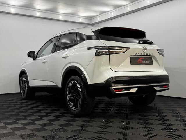 Nissan QASHQAI 1.3 MHEV Xtronic N-Connecta Half leder, 360 Camera, Navi, Head-up display, Elektrische achterklep, Stoelverwarming, Cruise control