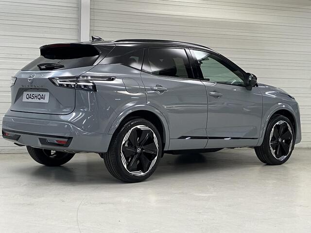 Nissan QASHQAI 1.3 MHEV Xtronic N-Design / ¤4000,- Nissan Voorraadvoordeel / Nieuw uit Voorraad Leverbaar / Panoramadak / Stoel- en Stuurverwarming / Verwarmde Voorruit /