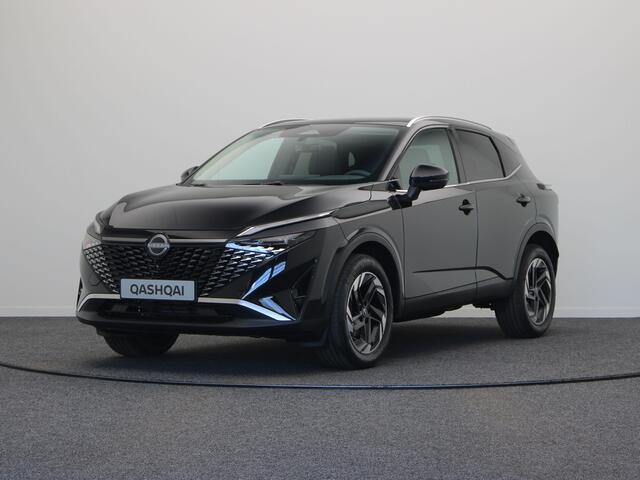 Nissan QASHQAI N-Connecta + Panoramisch glazen dak + Cold Pack Mild-Hybrid 158 Xtronic | 12.3" TFT digitale cockpit | Audiosysteem met DAB, Apple Carplay & Android Auto, USB-aansluiting, stuurwielbediening en 6 luidsprekers | Blind Spot Warning & Intervention (BSW + BSI