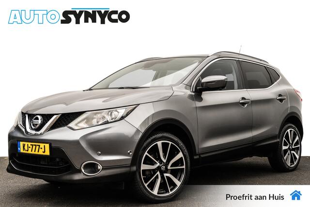 Nissan QASHQAI 1.2 Automaat Tekna | Leder | Gereviseerde bak | Panoramadak | 19 inch LMV | 360 Camera | Trekhaak