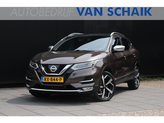 Nissan QASHQAI 1.2 Tekna + | AUT. | LEDER | MEMORY | STOELVERW. | PANO | BOSE | TREKHAAK | 360° CAMERA | CRUISE | NAVI |