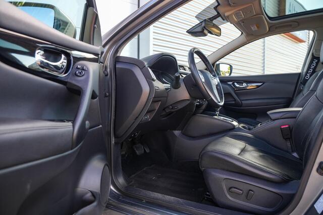 Nissan QASHQAI 1.2 Tekna Pano Navi Camera 19"L.M. Leder Airco Stoelverw.