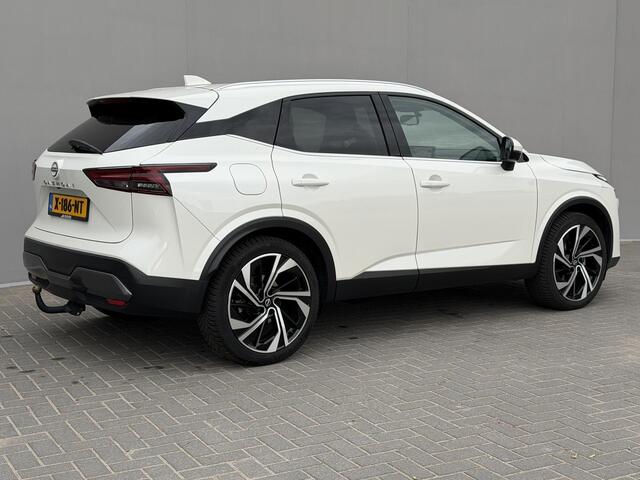 Nissan QASHQAI 1.3 MHEV Xtronic Tekna Plus / Trekhaak ( 1.800 kg ) / All season banden / Apple carplay / Android auto / Bose geluidsinstallatie / Panoramadak / Lederen bekleding