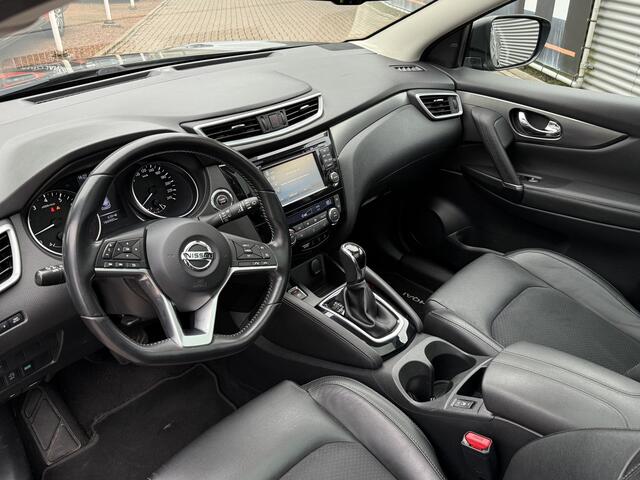 Nissan QASHQAI 1.2 Business Edition | Trekhaak | 360° Camera | Stoelverwarming | Panoramadak | Cruise | Clima | LM Velgen | RIJKLAARPRIJS INCL 12 MAANDEN GARANTIE EN BEURT