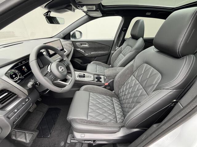 Nissan QASHQAI 1.5 ePower Tekna Plus / NIEUW uit voorraad leverbaar! / Panoramadak / HUD / 360° Camera / Google Maps Navigatie / Stuur- en Stoelverwarming / Voorruitverwarming / Keyless Entry & Start / Massagefunctie / Elektrisch Verstelbare Voorstoelen met geheugenset