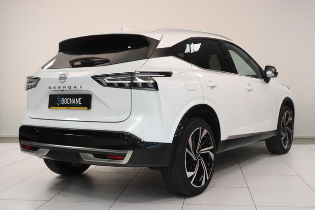Nissan QASHQAI 1.3 MHEV Xtronic Tekna Plus | 360° Camera | Matrix LED | Panoramadak | Lederen bekleding | AppleCarplay AndroidAuto | Elektr. Stoelen |
