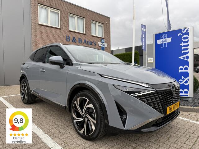 Nissan QASHQAI 1.3 MHEV 158pk Xtronic Tekna Plus l PANO-DAK l ACC l 360° CAMERA l 20" VELGEN l LEDER l HUD l BLIS l 16.000km