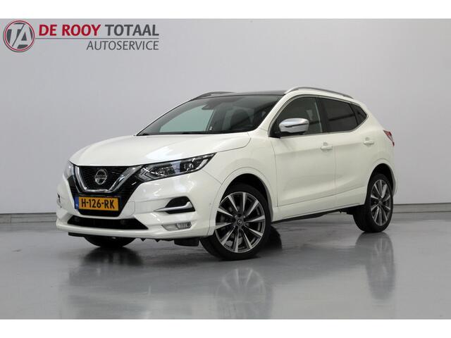 Nissan QASHQAI 1.3 DIG-T Tekna 160PK, AUTOMAAT | PANORAMADAK | VERWAMRDE RUIT/STOELEN | LED | LEER