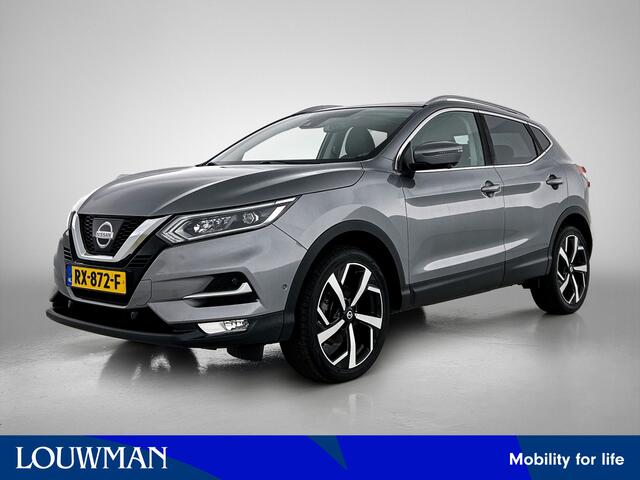 Nissan QASHQAI 1.2 Tekna + | Trekhaak | Panoramadak | 360 Camera | Stoelverwarming | Nederlandse auto |