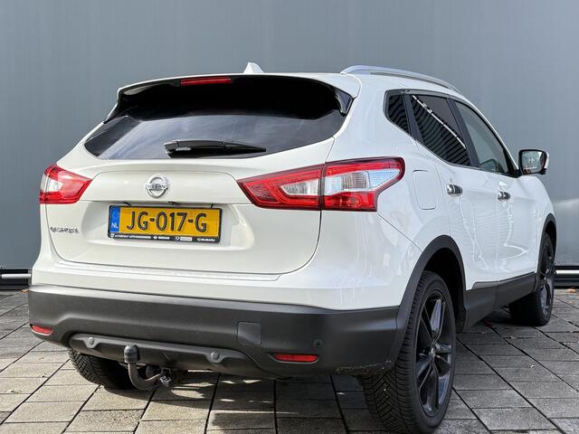 Nissan QASHQAI BWJ 2016 | 1.2 116PK Tekna AUTOMAAT | TREKHAAK | LEER | PANO DAK | CAMERA | CLIMA | NAVI |