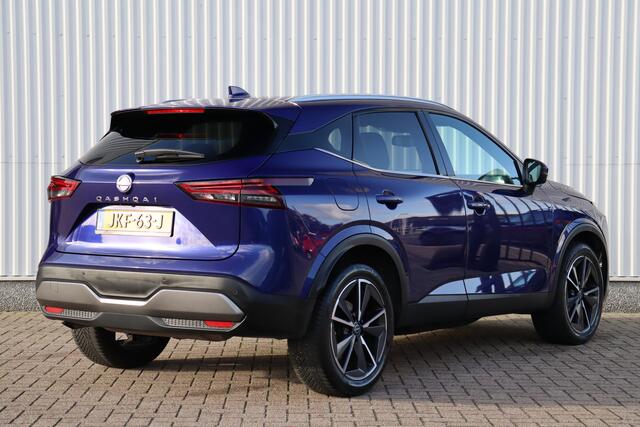 Nissan QASHQAI 1.3 MHEV Xtronic Business Premium | Adap. Cruise | Leder | 360 Camera | HUD | Bose | Panoramadak | Stoel-/Stuurverwarming
