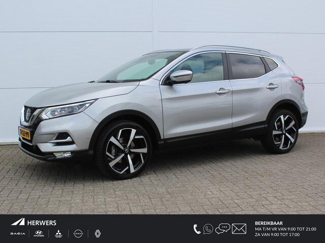 Nissan QASHQAI 1.3 DIG-T 140 Tekna + / Panoramadak / Bose / Lederen Bekleding / Navigatie + Apple Carplay/Android Auto / Stoelverwarming Voor /