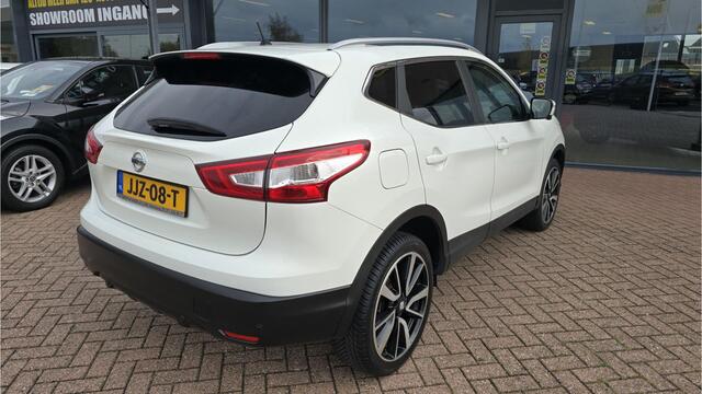 Nissan QASHQAI 1.2 Tekna |Automaat l 360º Camera | Panoramadak l Stoelverwarming l Navi l Achteruitrijcamera l BOVAG Garantie