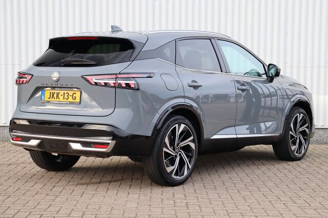 Nissan QASHQAI 1.3 MHEV Xtronic Tekna Plus | Bose | Adap. Cruise | Elek. Stoelen | Panoramadak | HUD | Carplay | 360 Camera