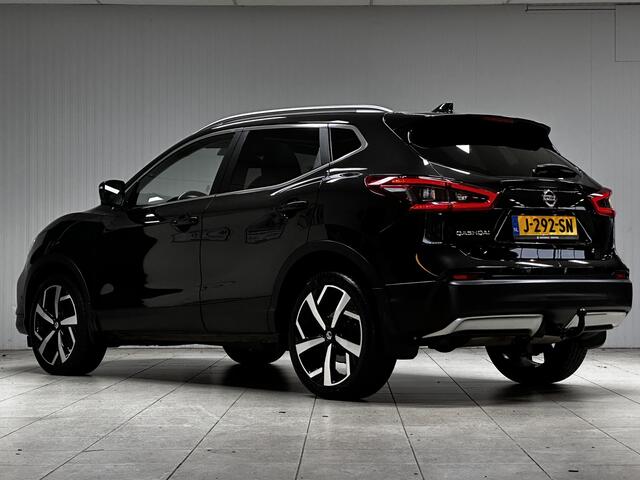 Nissan QASHQAI 1.2 Tekna +/ Facelift!/ Automaat/ Trekhaak/ 19'' LMV/ 360° Camera/ LED Koplampen/ Lane-Assist./ DAB+/ Stoelverw./ Keyless/ Elek. Stoel(en) + Memory/ Voorruitverw./ Extra getint glas/ Dode-Hoek DET.