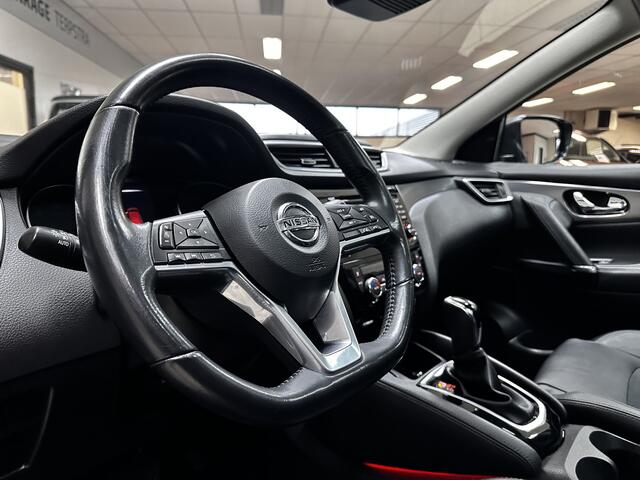 Nissan QASHQAI 1.2 Tekna +/ Facelift!/ Automaat/ Trekhaak/ 19'' LMV/ 360° Camera/ LED Koplampen/ Lane-Assist./ DAB+/ Stoelverw./ Keyless/ Elek. Stoel(en) + Memory/ Voorruitverw./ Extra getint glas/ Dode-Hoek DET.