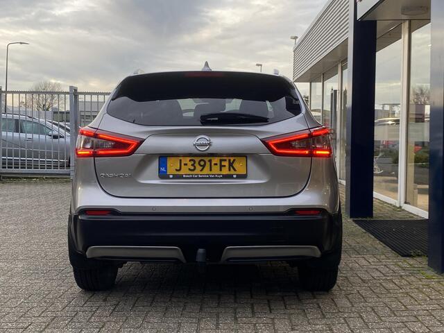 Nissan QASHQAI 1.3 DIG-T Tekna + / Automaat / Vol-Leder / Panodak / Elektr.-Stoelen met Geheugen / Stoelverwarming / 360°-Camera / Bose-Premium Audio / Cruise-Control / Climate-Control / Apple-Carplay & Android-Auto / Keyless / LED / DAB Radio-Bluetooth / Navi / PDC V+A