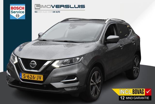 Nissan QASHQAI 1.3 DIG-T N-Connecta Panoramadak | Navigatie | Rondomzicht Camera | 12 mnd BOVAG garantie | Whatsapp 06-53188999