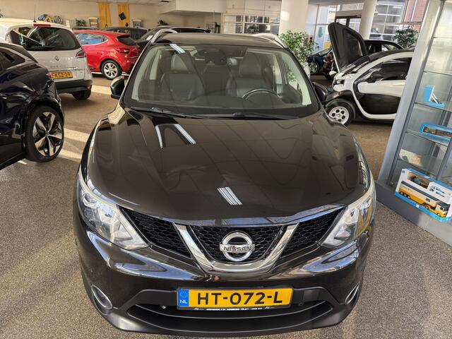 Nissan QASHQAI 1.2 Tekna NAVIGATIE CAMERA LEDEREN BEKLEDING PANORAMADAK PARK.SENSOREN V+A LICHTM.VELGEN