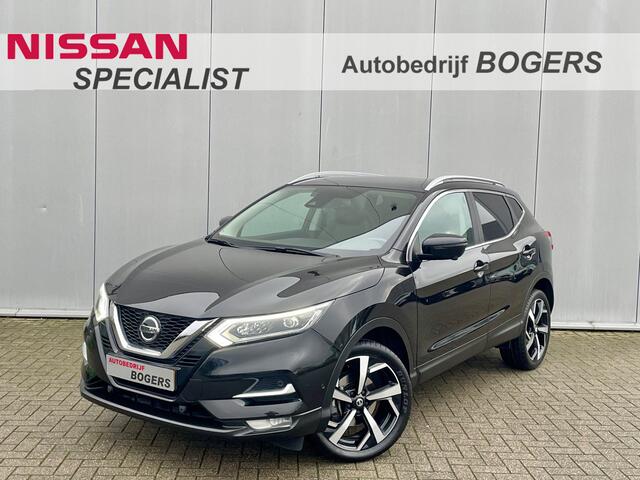 Nissan QASHQAI 1.3 DIG-T Tekna 140 Pk Trekhaak, Panoramdak, Half-lederen bekleding, Adaptive Cruise Control