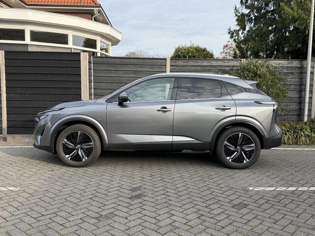 Nissan QASHQAI Tekna 1.3 MHEV 158PK Xtronic Automaat Navigatie, Rondomzichtcamera, Keyless, Leder, Panoramadak, Stoel, Stuur & Voorruitverwarming, Memory