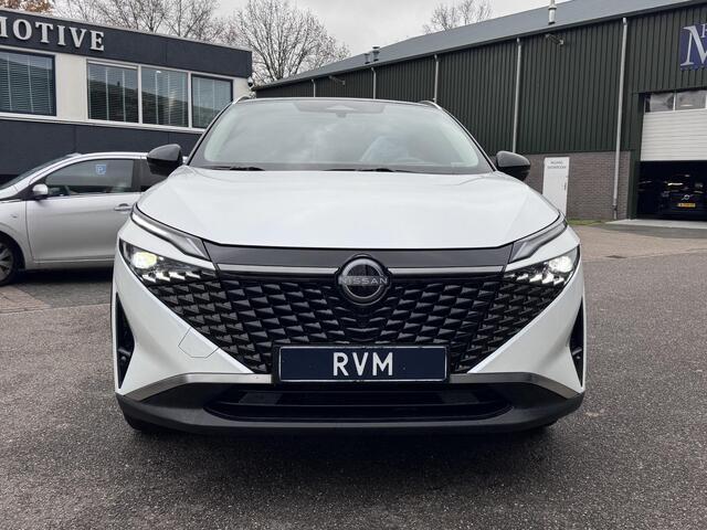 Nissan QASHQAI 1.3 MHEV Xtronic N-Connecta FABRIEKSGARANTIE| PANO| VOORRUITVERWARMING| STOEL + STUUR VERWARMING| 360 CAMERA| DODE HOEK| HEAD-UP| ELEK. ACHTERKLEP