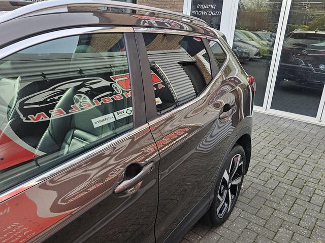 Nissan QASHQAI 1.2 Tekna + FULL OPTIONS AUTOMAAT AUTOMAAT TEKNA + *** PANORAMDAK-360 CAMERA-FULL LEDER-NAVIGATIE-19" SP.WIELEN-BOSE-TREKHAAK,FULL OPTIONS***