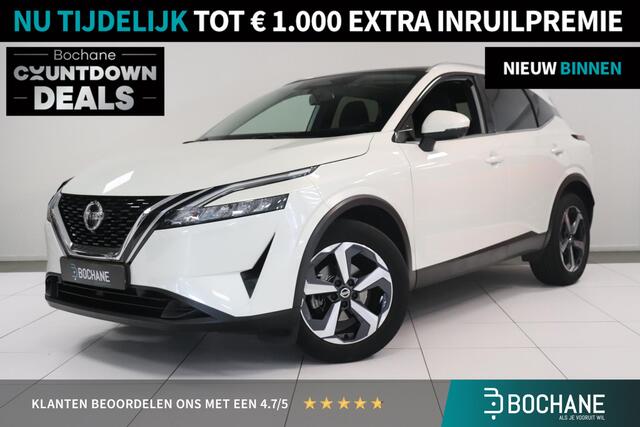 Nissan QASHQAI 1.3 MHEV Xtronic N-Connecta | 360° camera | Panoramadak | Elektr. achterklep | Adaptieve cruise control | Navigatie | Full LED koplampen |