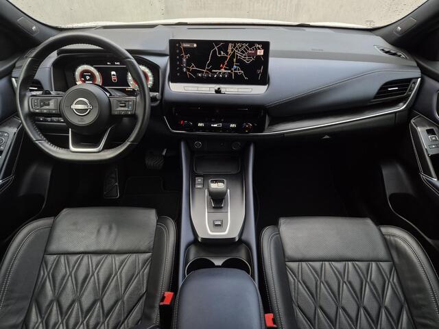 Nissan QASHQAI 1.3 MHEV Xtronic Tekna Plus Automaat / Fabrieksgarantie tot 09-2026<100.000 km / Dealer onderhouden / Trekhaak vast / Allseason banden / Trekgewicht 1800 kg / Panoramadak /