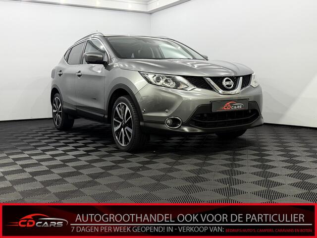Nissan QASHQAI 1.2 Tekna Pano, Leder, 360 Camera, Stoelverwarming, Keyless start, Cruise control, Elektrische stoelen, Navi