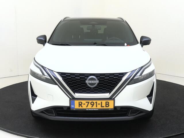 Nissan QASHQAI 1.3 MHEV Xtronic Tekna Trekhaak Cold pack zwart dak