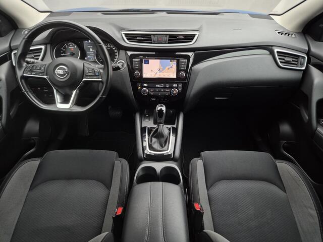 Nissan QASHQAI 1.3 DIG-T N-Connecta Automaat / Comfort Pack / Trekgewicht 1500 Kg / Rondomzicht camera / Adaptief CC / Apple Carplay Android Auto / Voorstoelen verwarmd / Keyless Entry/Start / Voorruit verwarming /
